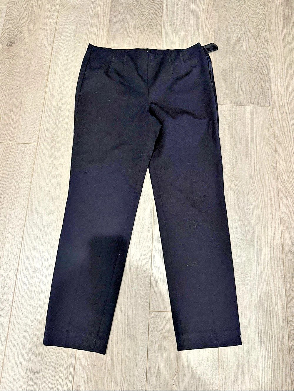 Talbots Straight Leg Pants in Black Size 6P Like New